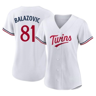 Authentic Jordan Balazovic Women's Minnesota Twins Home Jersey - White