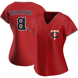 Replica Jordan Balazovic Women's Minnesota Twins Alternate Jersey - Red